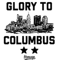Columbus Crew Skyline Sticker by HOMAGE