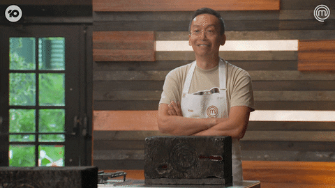 Happy Excited GIF by MasterChefAU