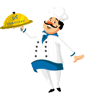 Chef Essen Sticker by devilsulmneuulm