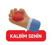 Kalp Sticker by Bim Türkiye