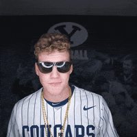 Sport Baseball GIF by BYU Cougars