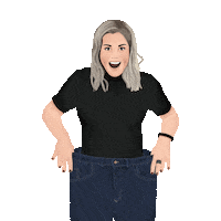 Cactuscarina community challenge weightloss afvallen Sticker