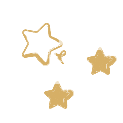 maylily_pl giphyupload star stars gold Sticker