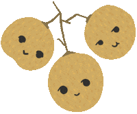 Happy Food Sticker