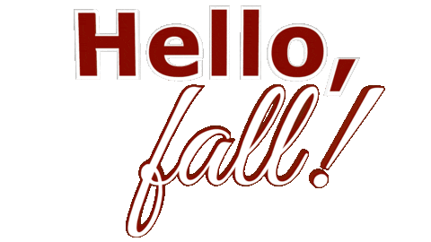 Fall Autumn Sticker