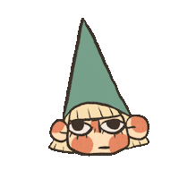 anicanislupus girl woman face smoke Sticker