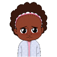 Sad Kids Sticker by Qai Qai