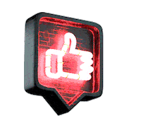 3D Thumbs Up Sticker by Capital Fit Suplementos