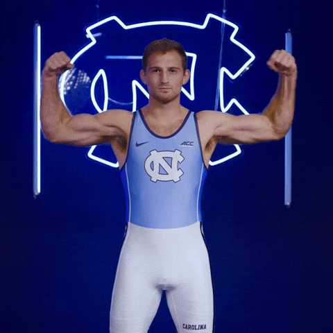 University Of North Carolina Wrestling GIF by UNC Tar Heels