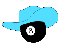 spin cowboy Sticker by Hayley Elsaesser