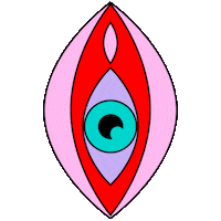 eye Sticker by Hayley Elsaesser