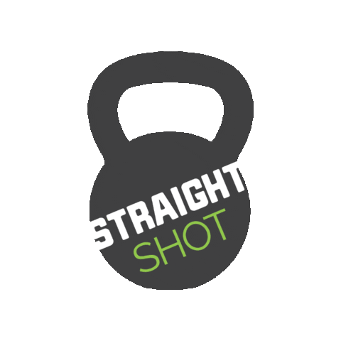 Straightshottraining fitness workout gym crossfit Sticker