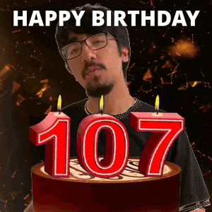 107 Birthday GIF