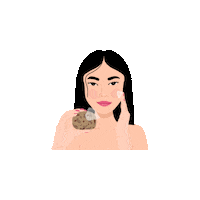 unrefinedriches shopping skincare glow cosmetics Sticker