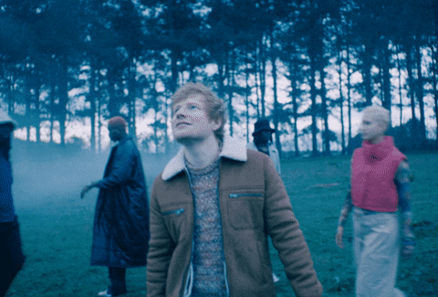People Subtract GIF by Ed Sheeran