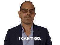 Cant Make It Sorry Not Sorry Sticker by GIPHY IRL
