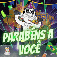 Festa Parabens GIF by Zhot