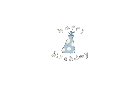 Happy Birthday Party Sticker