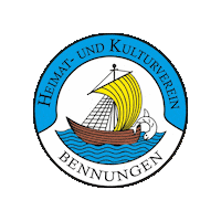 bkc-bennungen logo beach festival boot Sticker