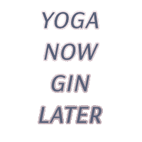 Gin Sticker by fancypantsyoga