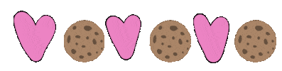 Chocolate Chip Cookies Sticker by MilkyGoodness