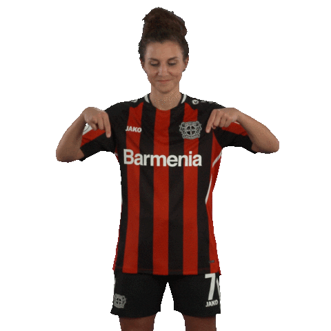 Pointing Click Sticker by Bayer 04 Leverkusen