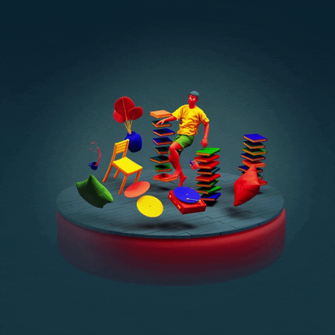 jukijuki giphyupload 3d color colorful GIF