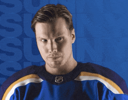 Are You Crazy What GIF by St. Louis Blues