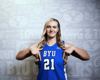 Basketball Heather GIF by BYU Cougars