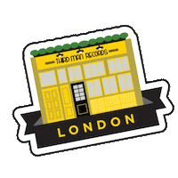 thirdmanrecords jack white tmr the white stripes third man records Sticker