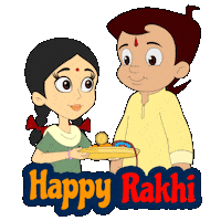 Rakhi Rakhispecial Sticker by Chhota Bheem
