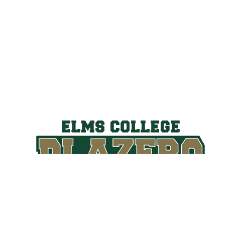ElmsCollegeBlazers ec blazers elms elms college Sticker