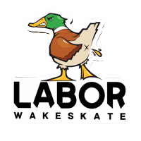 Angry Duck Sticker by LABOR Wakeskate