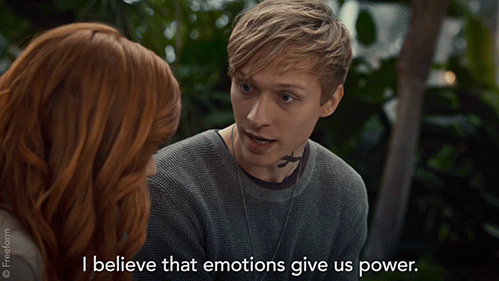 emotions give us power GIF by Shadowhunters