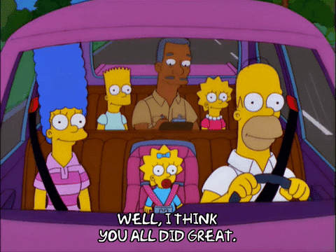 happy homer simpson GIF