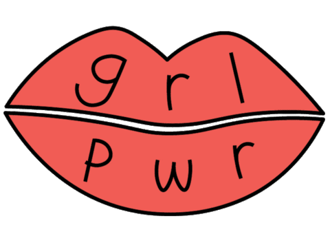 Girl Woman Sticker by Martina Martian