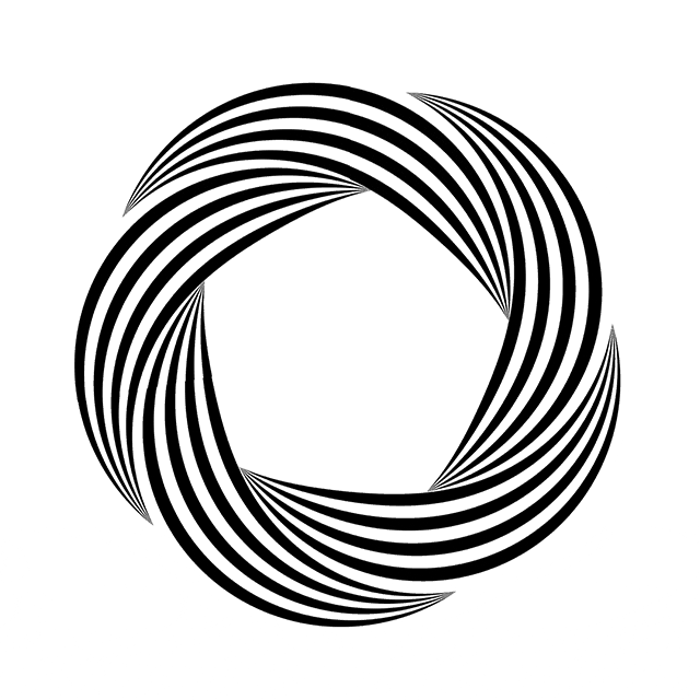 xponentialdesign black and white minimal simple geometry GIF