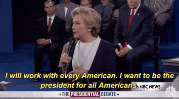 Hillary Clinton I Want To Be The President For All Americans GIF by Election 2016