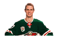 Happy Nick Bjugstad Sticker by Minnesota Wild