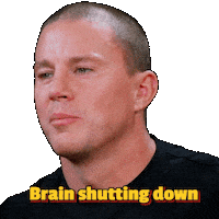 Checking Out Channing Tatum Sticker by First We Feast