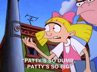 hey arnold nicksplat GIF