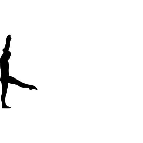 Uneven Bars Gym Sticker