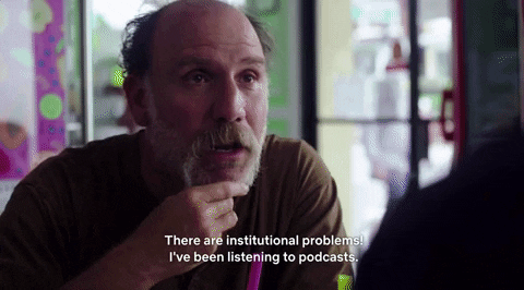 prison podcasts GIF by Amy