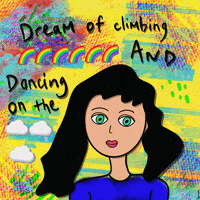 wondermundo rainbow goodnight dreams wondermundo GIF