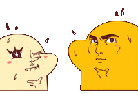 Funny Face Love Sticker by Nattan_Universe