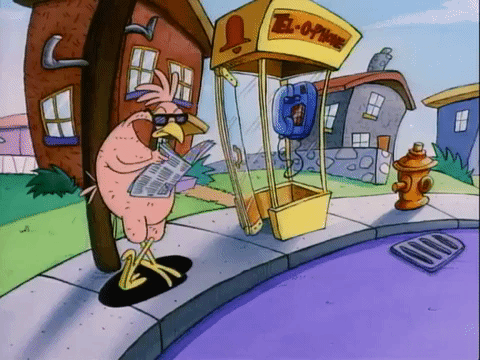rockos modern life nicksplat GIF