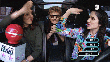 high five lodovica comello GIF by SINGING IN THE CAR