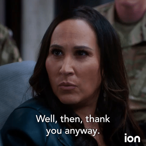 Thank You Anyway
