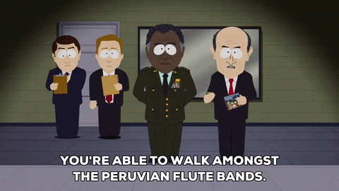 band peru GIF by South Park 
