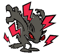 Full Moon Wolf Sticker by THE GIMME PROJECT